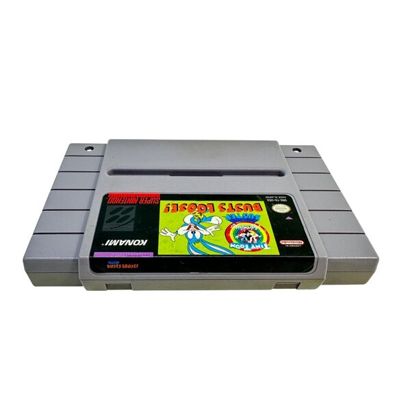 Super Nintendo SNES - Tiny Toons: Buster Busts Loose - Loose - Tested/Works - Picture 3 of 5